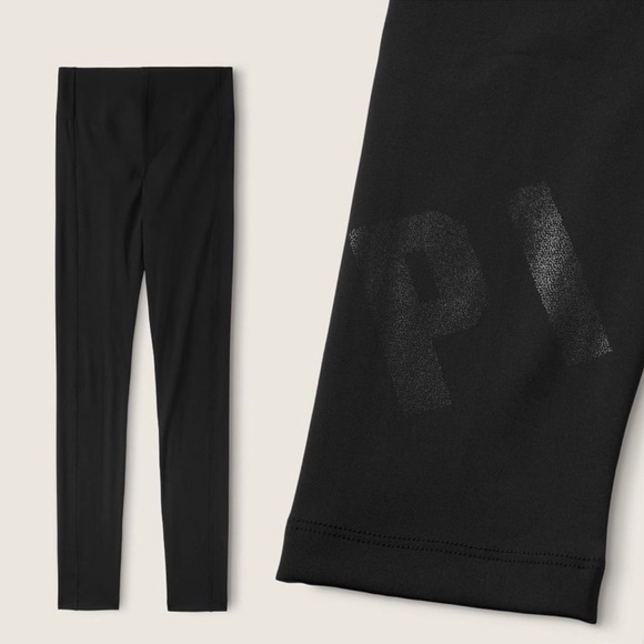 π©·BNIP VS PINK COMPRESSION V HIGH WAIST FULL LENGTH LEGGING - Picture 3 of 5